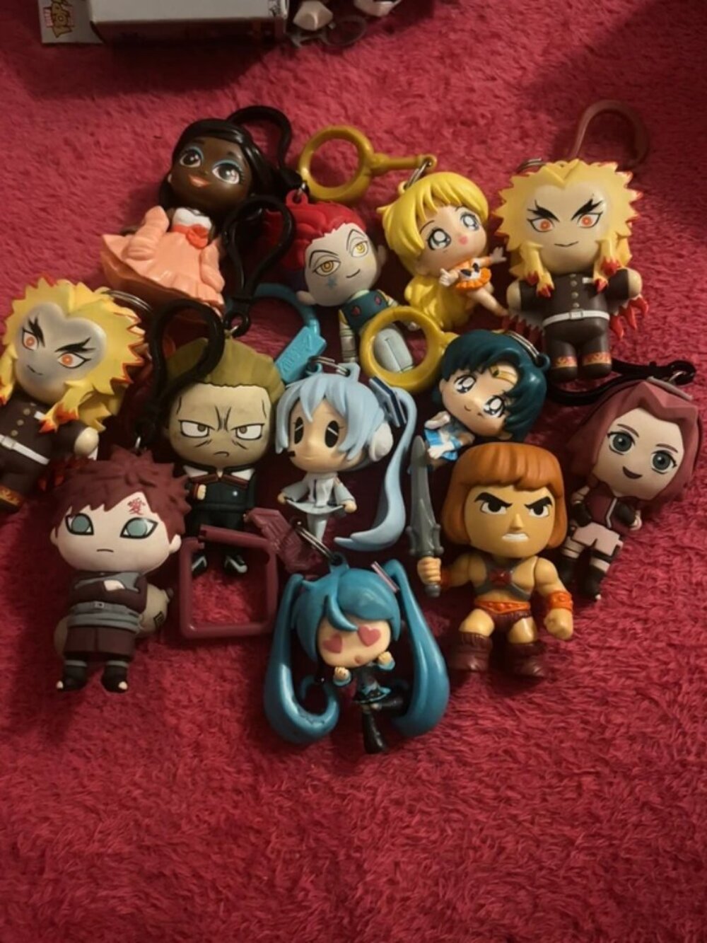 Anime figure bundle